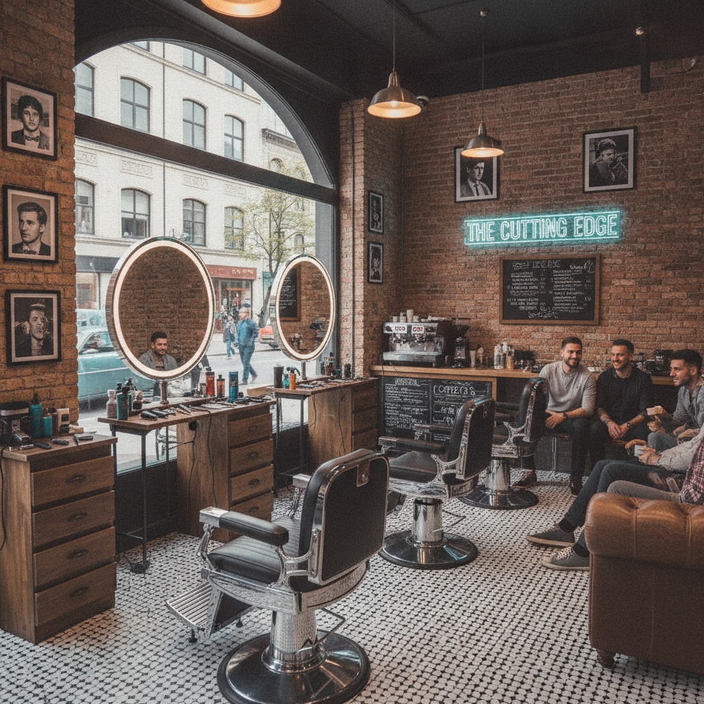 Preview of Barbershop Website